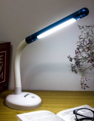 Лампа USB LED настольная JEDEL 902 светодиодная черно-белая с аккумулятором