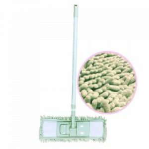 Швабра для пола Дом на все 100 с микрофиброй OLIVE