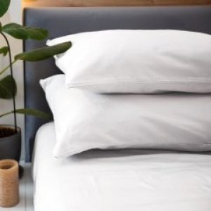 Набор наволочек NaviHome 40х40 2 шт. сатин белый