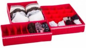 Комплект органайзеров для белья из 3 шт Кармен