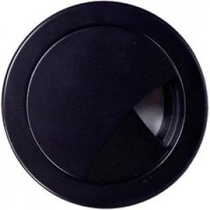 Кабельная заглушка для проводов Poliplast d-74/60 пластик черный