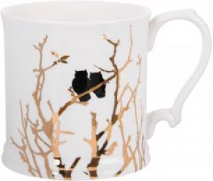 Чашка Lefard Золотые совушки 380 мл (924-660)