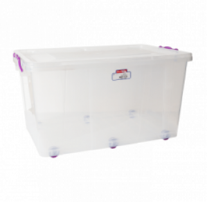 Контейнер для хранения пищевых продуктов на колесах 80 л