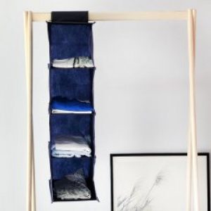 Подвесной модуль-полка для вещей в шкаф M HP-M-Jns (Синий)