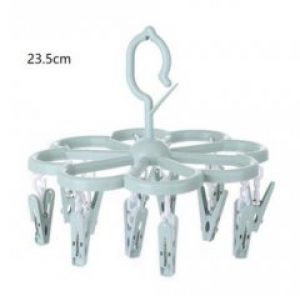 Органайзер дя сушки белья S&M Store ветрозащитные вешалки Зелёный