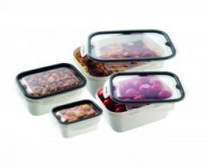 Набор 4-пр.контейнеров пищевых PREMIUM прямоугольный Ucsan Plastik ( 0