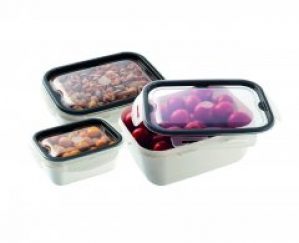 Набор 3-пр.контейнеров пищевых PREMIUM прямоугольных Ucsan Plastik ( 0