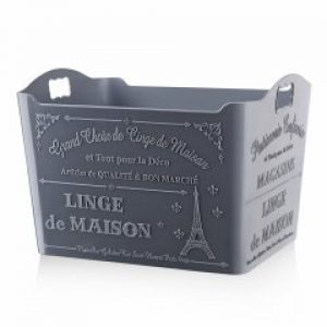 Корзина для мелочей PARIS Еmhouse серый 6 л. EP-401