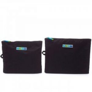Набор мешочков на молнии (2 шт) черный