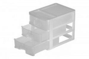 Комод настольный R-Plastic "А4" 3 яруса (35*25