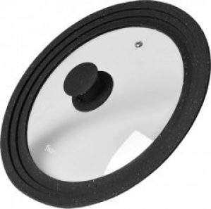 Крышка Fissman Triplex многоразмерная Черная (9959)