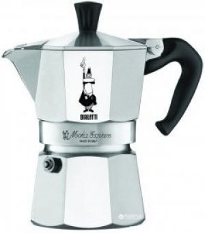 Гейзерная кофеварка Bialetti Moka Express 135 мл (0001162)