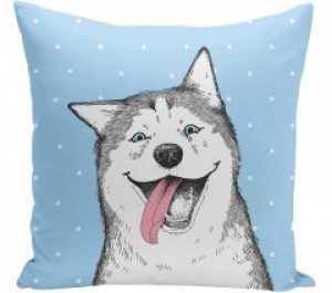 Подушка Orner Счастливый хаски (orner-1087)