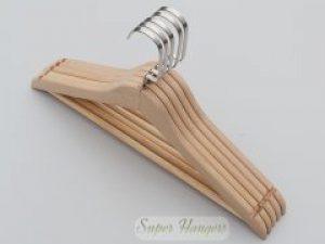 Набор плечики Hanger FDS 44 см деревянные светлые 5 шт