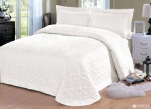 Покрывало стеганое Bella Villa 240х260 + 2 наволочки (С-0010)