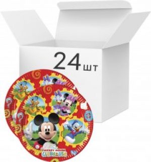 Упаковка бумажных тарелок Procos средних 20 см 3 пачки по 8 шт (5201184020624)