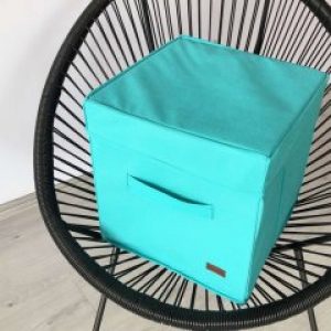 Короб с крышкой для хранения вещей HY-Kr-lzr (Лазурь)