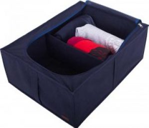 Кофр для хранения вещей со съемной перегородкой KHV-2-V-jeans (Синий)
