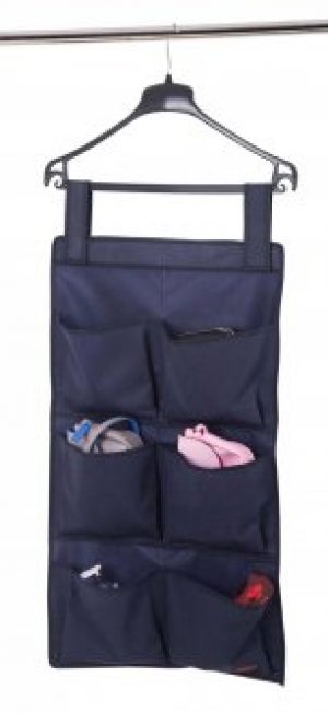 Подвесной органайзер с карманами 6 ячеек HPocket-ocean (Синий)