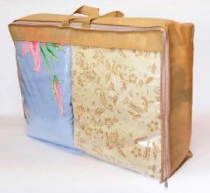 Сумка для хранения вещейсумка для одеяла S HS-S-beige (Бежевый)