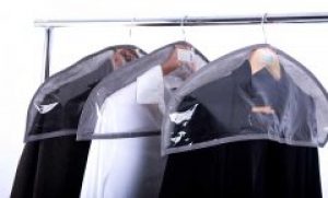 Комплект накидок-чехлов для одежды 3 шт HN-3-grey (Серый)