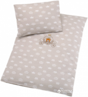 Комплект постельного белья IDEIA Ранфорс Корона 60х80 (2200004002972)