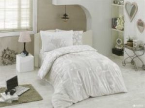 Комплект постельного белья Hobby Poplin Love 160x220 см (8698499130654)