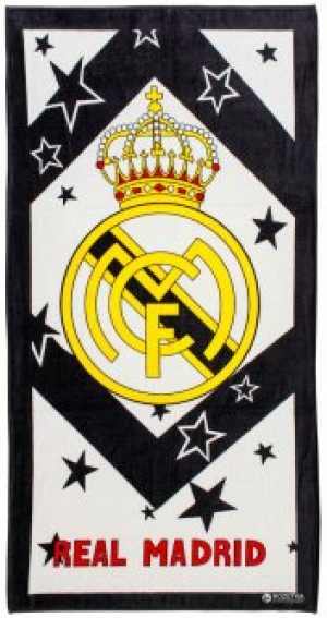 Полотенце пляжное Zeron Реал Мадрид 75х150 (ПП75150Реал мадр.)