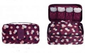 Дорожный органайзер для белья бордовый HD0202