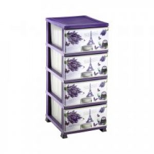 Комод пластиковый Elif Эйфелева башня 298-8