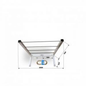 Сушилка для одежды наружняя 90 градусов