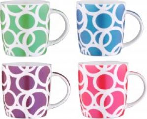 Набор кружек Wellberg 330 мл 4 шт (WB-22354)