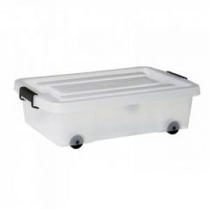 Ящик подкроватный Plast Team UNO на колесиках 2034