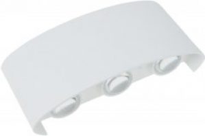 Уличный светильник Brille AL-264/6х1W WW LED IP54 WH (34-390)