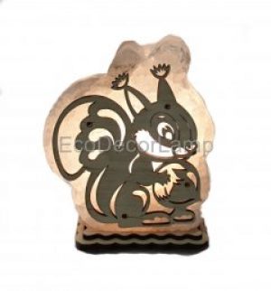 Соляная лампа EcoDecorLamp Белка маленькая