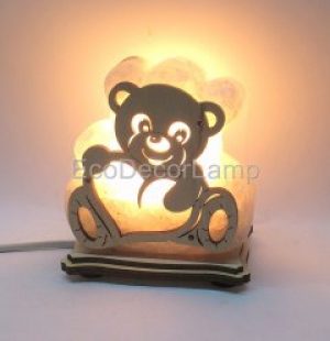 Соляной светильник EcoDecorLamp Мишка маленький