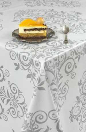 Скатерть УкрСкатерть Премиум 140х180 Белая (573442018)