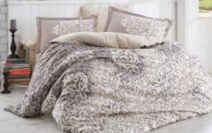 Комплект постельного белья Hobby Flannel Serenity 160х220 Бежевый (8698499140264)