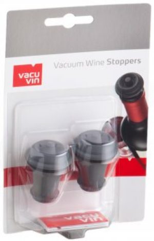 Пробка вакуумная для хранения вина в бутылке Vacu Vin Vacuum Wine Stopper Grey (08840612)