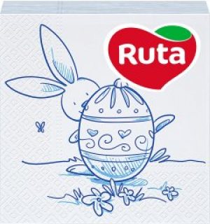 Салфетки сервировочные Ruta с принтом 2 слоя 24х24 см 40 шт Праздничный Гость (4820202891741)