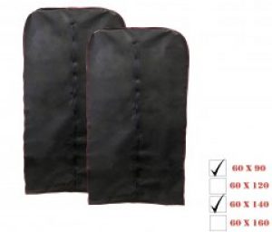 Набор чехлов для одежды 2 шт Черный