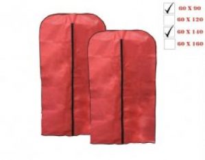 Набор чехлов для одежды 2 шт Красный