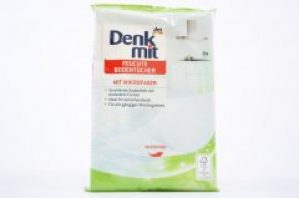 Влажные салфетки Denkmit Feuchte Bodentücher для мытья полов с микрофиброй 15 шт (DM-BC10053)