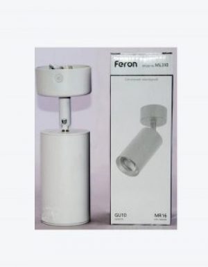 Cвітильник Feron ML310 Накладний поворотний білий