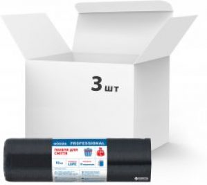 Упаковка пакетов для мусора More Goods Professional 120 л 3 уп по 10 пакетов (4820201211069)