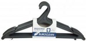 Вешалка бытовая Buroclean черная (10300880)