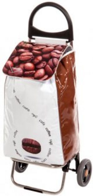 Сумка-тележка Aurora City 50 л Coffee (926881)