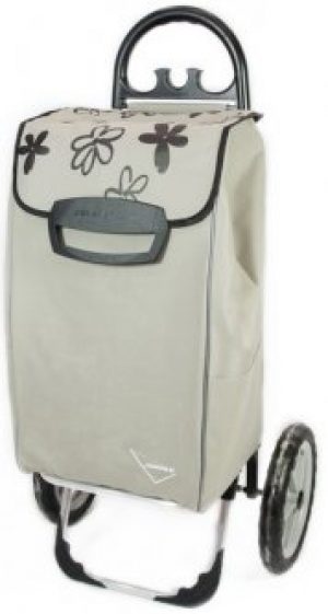 Сумка-тележка Aurora Berlino 78 л Grey/Flowers (926892)