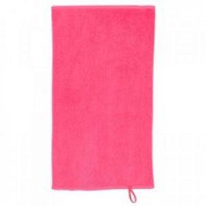 Полотенце для Фитнеса DOMYOS SMALL (90 х 50 см) Хлопок Розовое