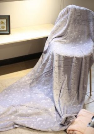 Плед Bella Villa Флис 160х200 см Серый (C-0058 Sn)